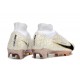 Nike Air Zoom Mercurial Superfly IX Elite Fg Bianco Oro Nero