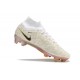 Nike Air Zoom Mercurial Superfly IX Elite Fg Bianco Oro Nero