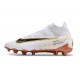 Scarpe Nike Phantom GX Elite DF FG Bianco Oro