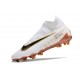 Scarpe Nike Phantom GX Elite DF FG Bianco Oro