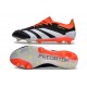 Scarpa Calcio adidas Predator Elite FG Nero Core Bianco Rosso Solare
