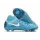 Nike Phantom Luna II Elite FG Uomo Blu Bianco