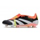 adidas Predator Elite Tongue FG Nero Core Bianco Rosso Solare