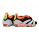 adidas Predator Elite Tongue FG Nero Core Bianco Rosso Solare