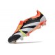 adidas Predator Elite Tongue FG Nero Core Bianco Rosso Solare