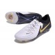 Nike Phantom Luna 2 Elite L FG Bianco Nero Oro Metallizzato