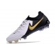 Nike Phantom Luna 2 Elite L FG Bianco Nero Oro Metallizzato