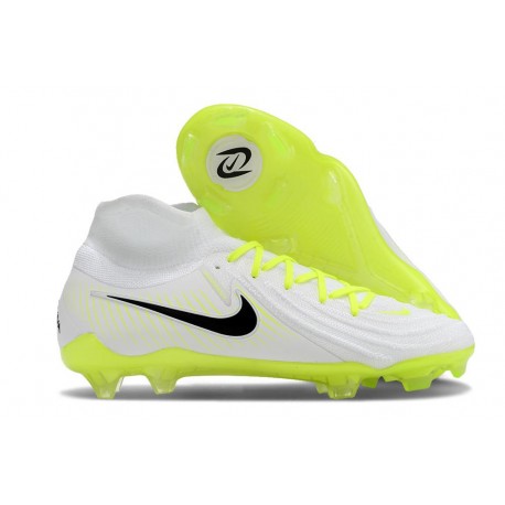 Nike Phantom Luna II Elite FG Uomo Bianco Nero Giallo