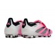 adidas Predator Elite Tongue FG Rosa Bianco Nero