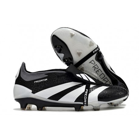 adidas Predator Elite Tongue FG Nero Bianco