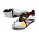 adidas Predator Elite Tongue FG Bianco Nero Rosso Giallo