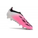 adidas Predator Elite Senza Lacci FG Rosa Bianco Nero