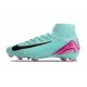 Scarpe Nike Zoom Mercurial Superfly X Elite FG Verde Nero Rosa