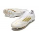Scarpe adidas F50+ LL FG Ftwr Bianco Oro Met Ftwr Bianco