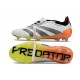 adidas Predator Elite Tongue FG Bianco Nero Arancione