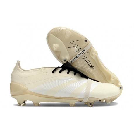 adidas Predator Elite Foldover Tongue FG Beige Nero
