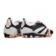 adidas Predator Elite Foldover Tongue FG Nero Bianco Arancione