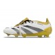 adidas Predator Elite Foldover Tongue FG Bianco Oro Argento
