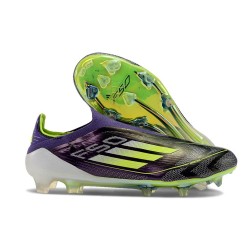 adidas F50 Elite Senza Lacci FG Unity Viola Bianco Limone Lucido