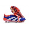 adidas Predator Elite Foldover Tongue FG Blu Lucido Ftwr Bianco Rosso Solare