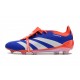adidas Predator Elite Foldover Tongue FG Blu Lucido Ftwr Bianco Rosso Solare