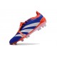 adidas Predator Elite Foldover Tongue FG Blu Lucido Ftwr Bianco Rosso Solare