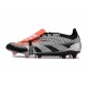 adidas Predator Elite Foldover Tongue FG Nero Argento Rosso
