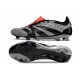 adidas Predator Elite Foldover Tongue FG Nero Grigio Rosso