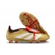 adidas Predator 2024 Elite FT FG Oro Met Bianco