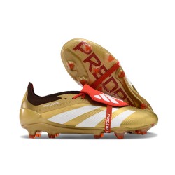 adidas Predator 2024 Elite FT FG Oro Met Bianco