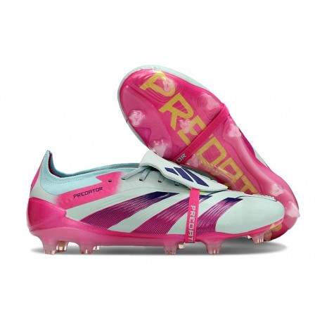 adidas Predator 2024 Elite FT FG Almost Blu Lucid Rosa Semi Giallo Solare