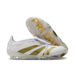 adidas Predator 2024 Elite FT FG Fwr Bianco Oro Met