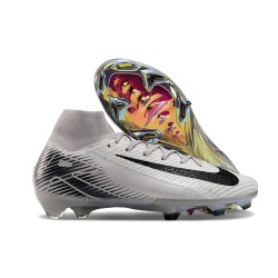 Scarpe Nike Zoom Mercurial Superfly X Elite FG Grigio Nero