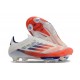 adidas Scarpa da Calcio F50+ Elite FG Ftwr Bianco Rosso Solare Blu Lucido