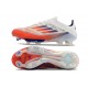 adidas Scarpa da Calcio F50+ Elite FG Ftwr Bianco Rosso Solare Blu Lucido