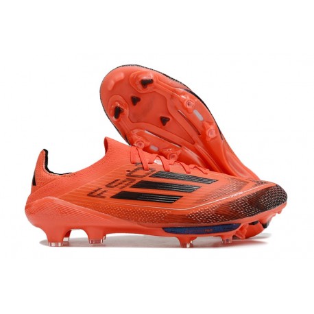 adidas Scarpa da Calcio F50+ Elite FG Turbo Nero Aurora Platin Met