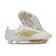 adidas Scarpa da Calcio F50+ Elite FG Ftwr Bianco Oro Met Ftwr Bianco