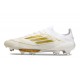 adidas Scarpa da Calcio F50+ Elite FG Ftwr Bianco Oro Met Ftwr Bianco
