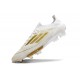 adidas Scarpa da Calcio F50+ Elite FG Ftwr Bianco Oro Met Ftwr Bianco