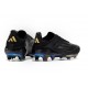 adidas Scarpa da Calcio F50+ Elite FG Nero Core Ferro Metallizzato Oro Met
