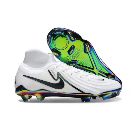 Nike Phantom Luna II Elite FG Uomo Bianco Nero