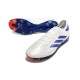 adidas Copa Pure 2 + Elite FG Pelle Ftwr Bianco Blu Lucido Rosso Solare