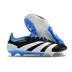 Scarpa Calcio adidas Predator Elite FG Nero Bianco Blu