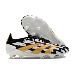 Scarpa Calcio adidas Predator Elite FG Nero Bianco Oro