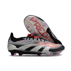 Scarpa Calcio adidas Predator Elite FG Nero Bianco Arancione