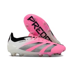 Scarpa Calcio adidas Predator Elite FG Rosa Bianco Nero