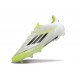 Scarpe adidas F50 Elite FG Bianco Nero Giallo