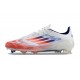 Scarpe adidas F50 Elite FG Ftwr Bianco Rosso Solare Blu Lucido