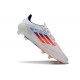 Scarpe adidas F50 Elite FG Bianco Blu Rosso