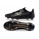 Scarpe adidas F50 Elite FG Nero Core Ferro Metallizzato Oro Met